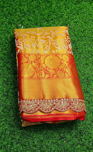 KANCHIVARAM TISSUE LACE