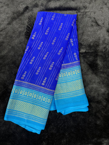 Foil print Saree