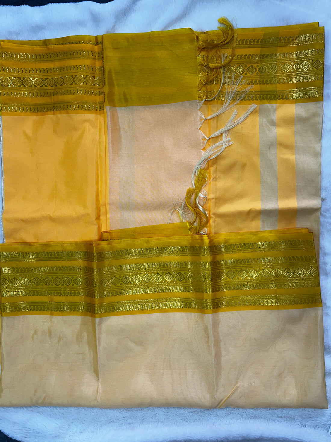 Yellow Saree