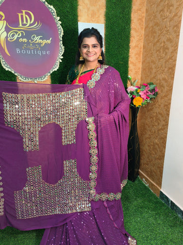 MIRROR SAREE