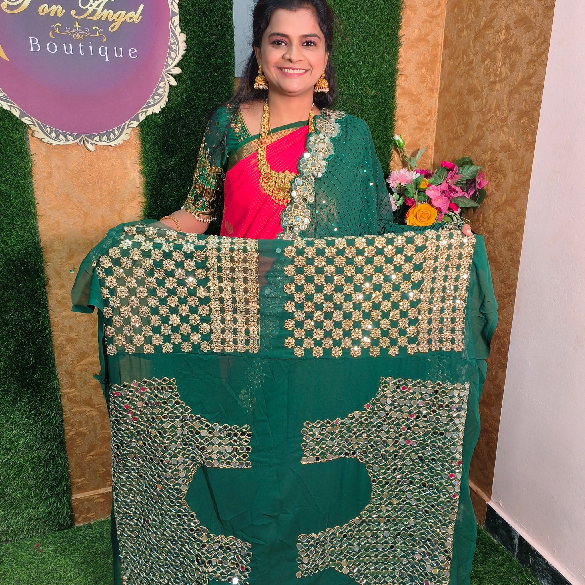 MIRROR SAREE