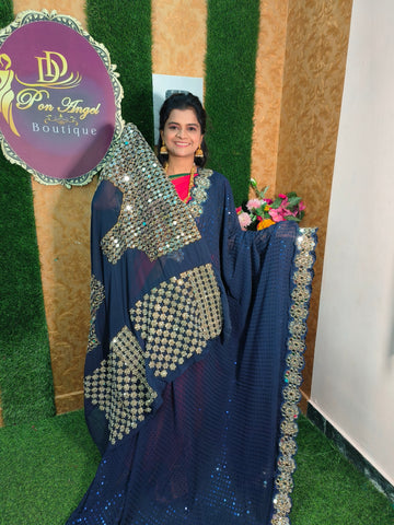 MIRROR SAREE