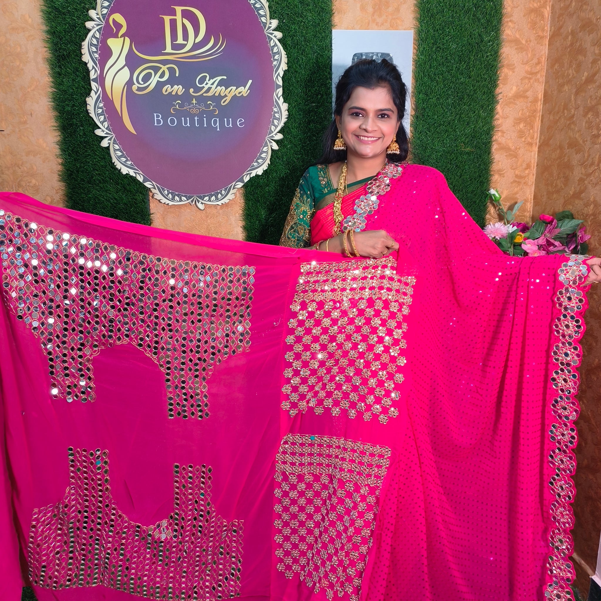 MIRROR SAREE