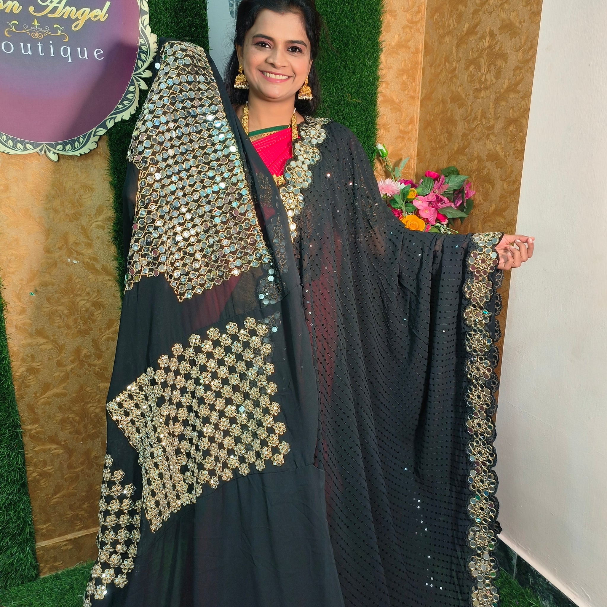 MIRROR SAREE
